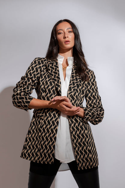 Black Deco Luna Blazer - Sale