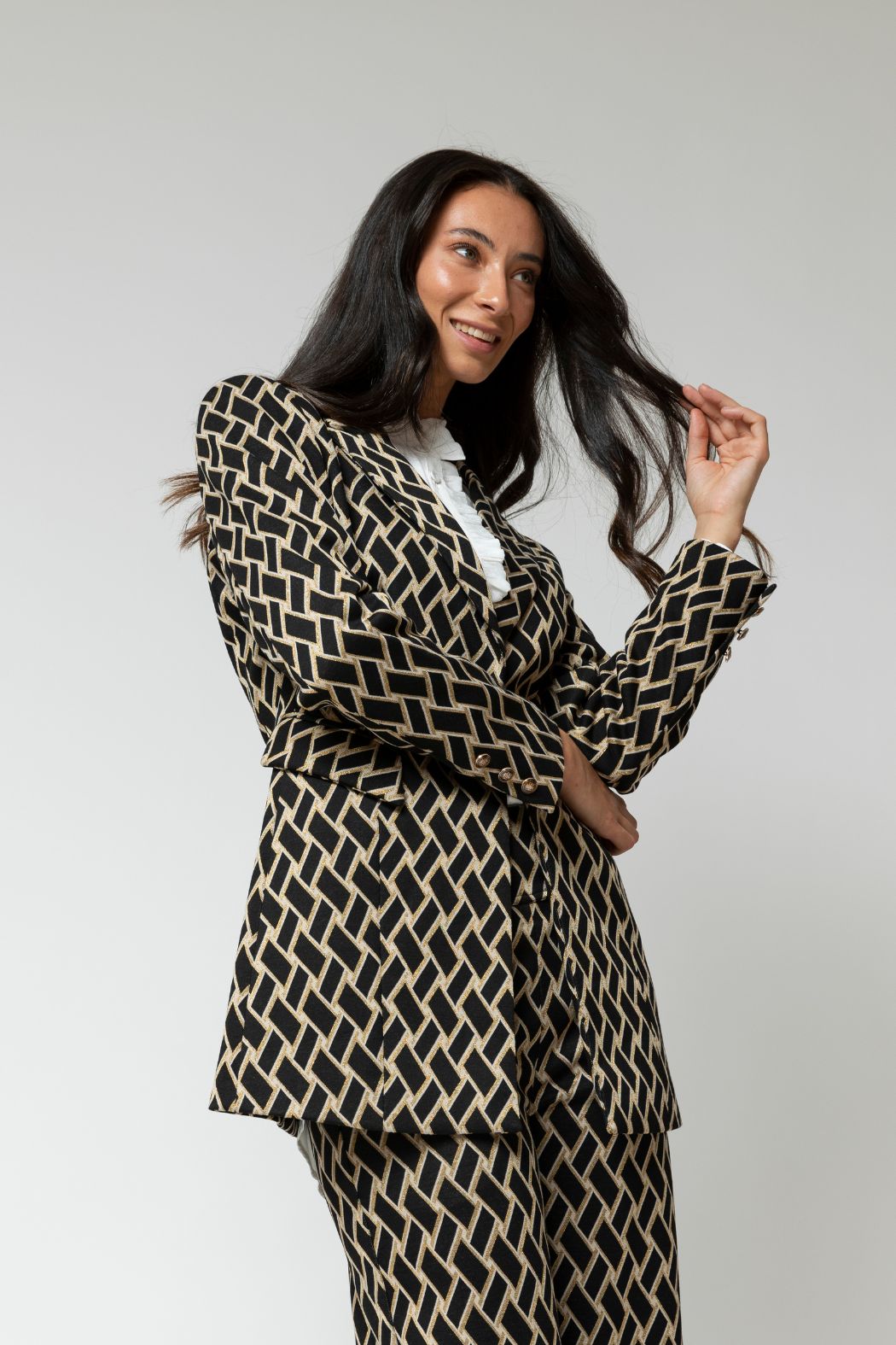 Black Deco Luna Blazer - Sale