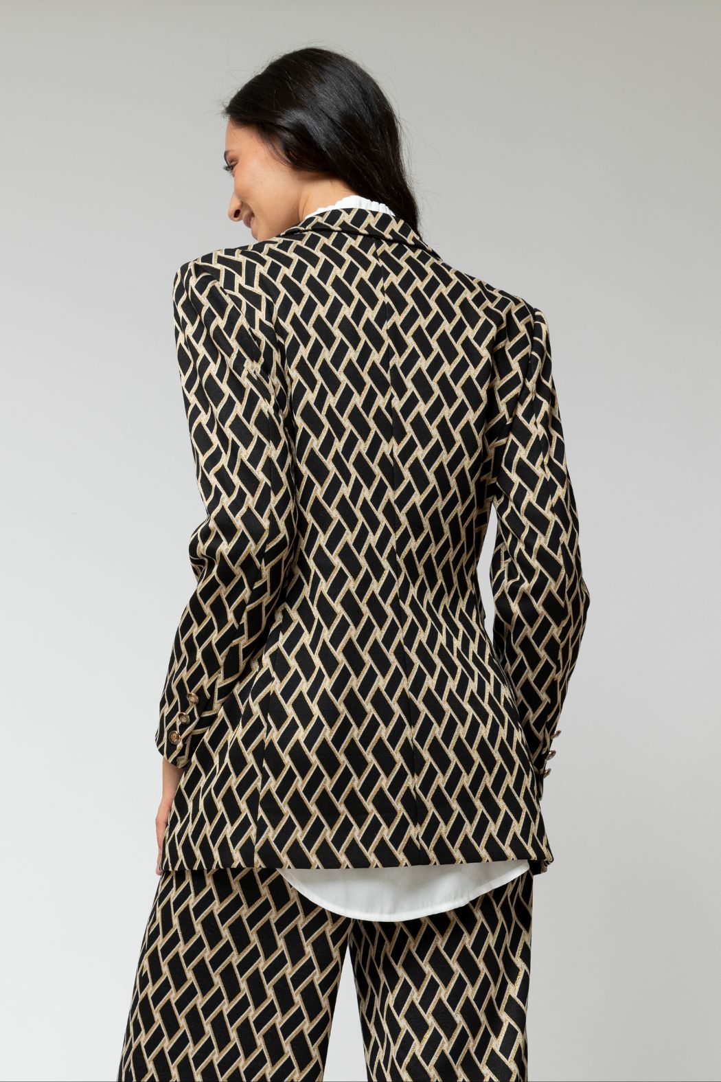 Black Deco Luna Blazer - Sale