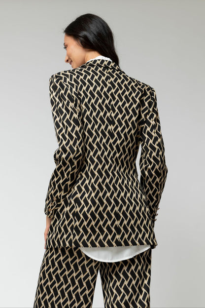 Black Deco Luna Blazer - Sale