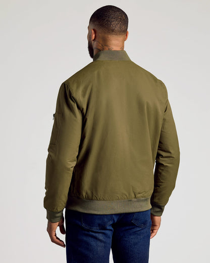 Army Green Bomber Jacket