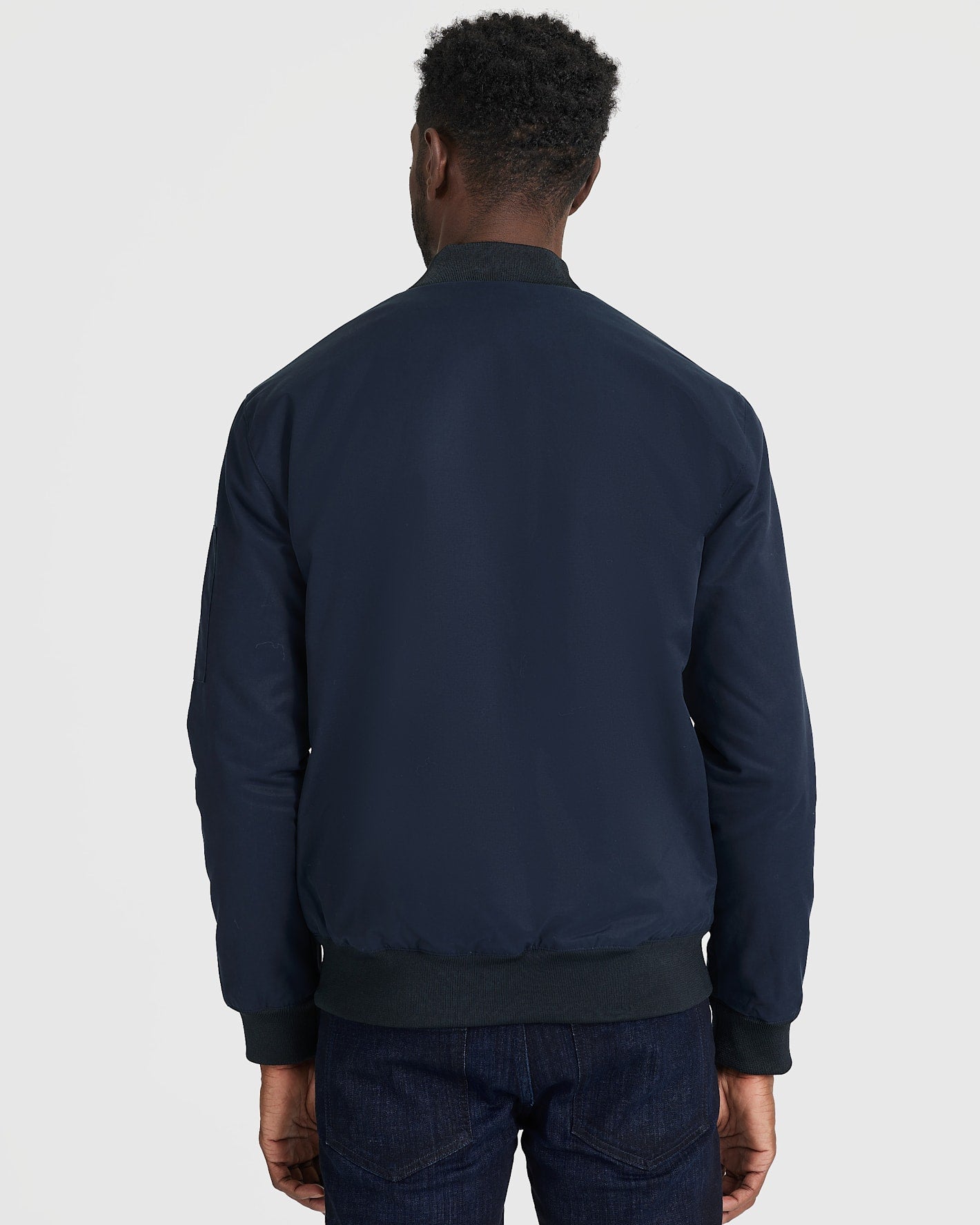 Navy Bomber Jacket