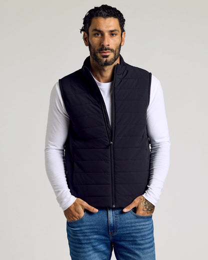 Black Puffer Vest