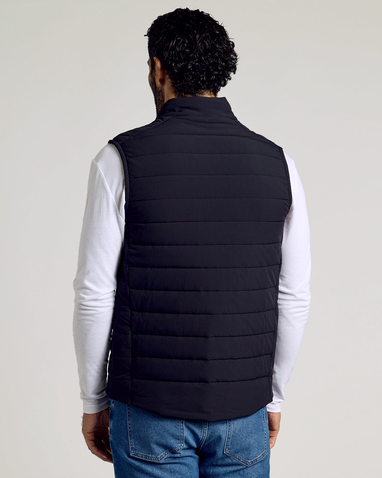 Black Puffer Vest