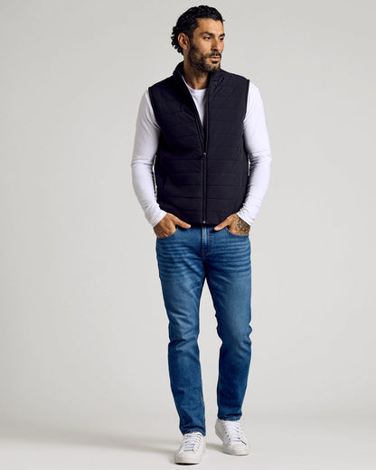 Black Puffer Vest
