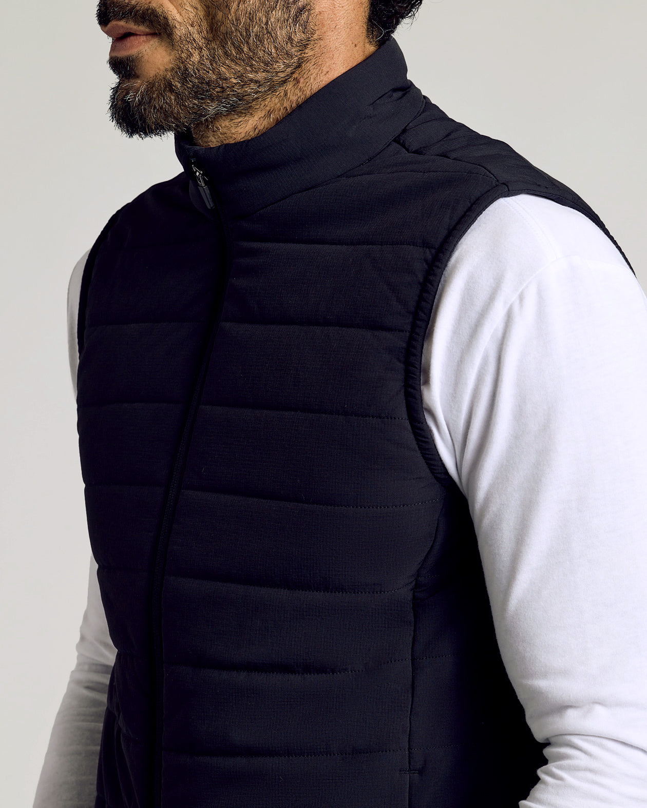 Black Puffer Vest