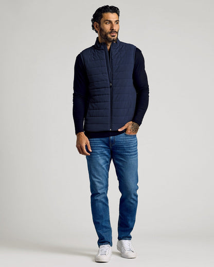Navy Puffer Vest