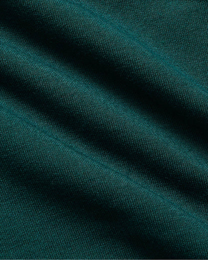 Womens Deep Emerald Slouch Pullover Crew & Relaxed Jogger 2-Pack