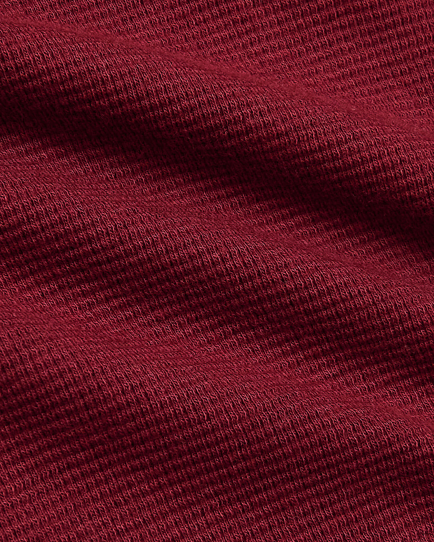 Womens Dark Maroon Waffle Wide Leg Pants