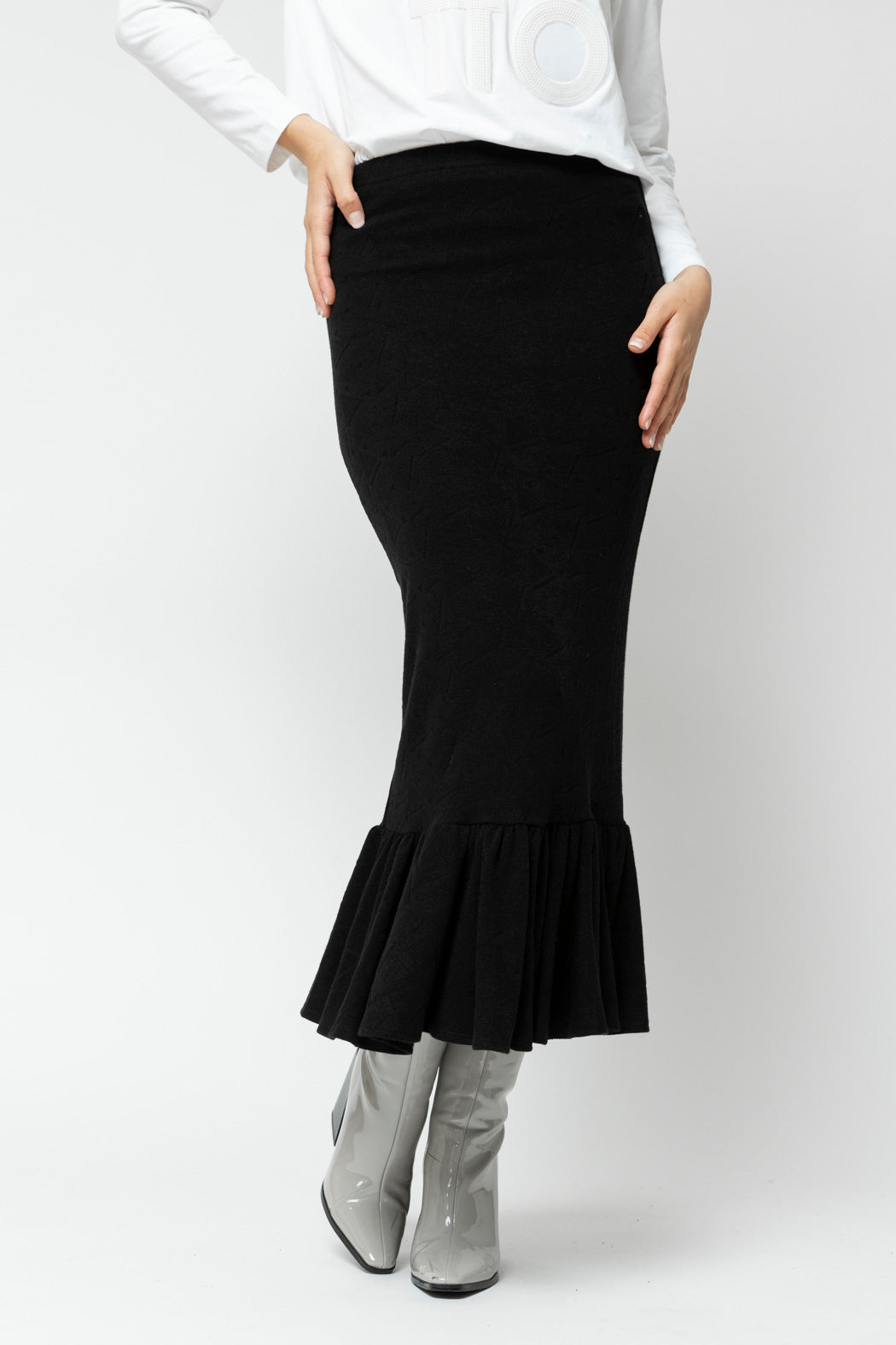 Black Frill Skirt