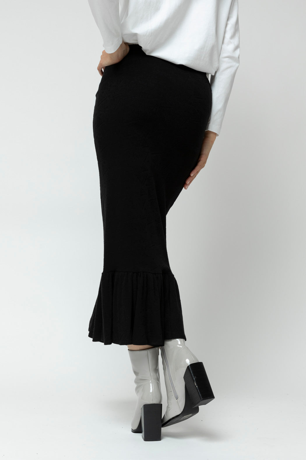Black Frill Skirt
