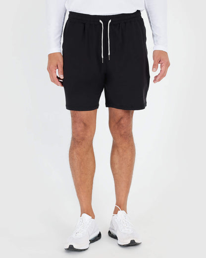 Black & Dark Heather Navy Active Comfort Shorts 2-Pack