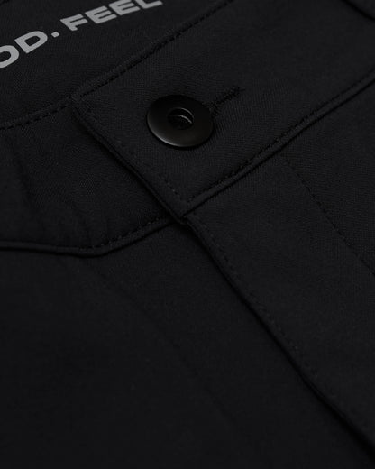 Black Commuter Short