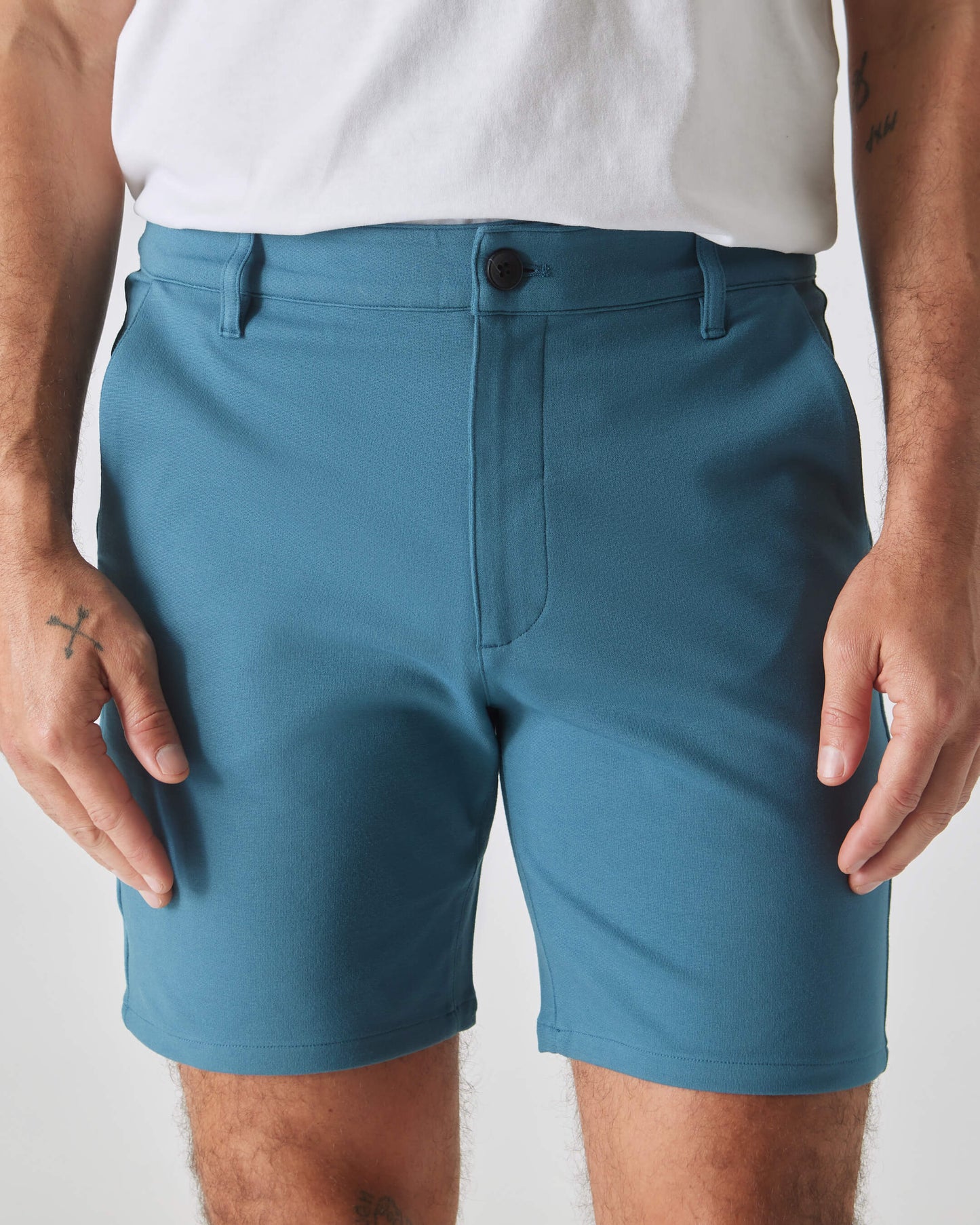 7 Sapphire Comfort Knit Chino Short