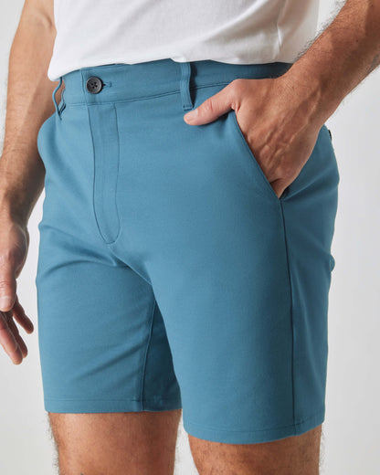 7 Sapphire Comfort Knit Chino Short
