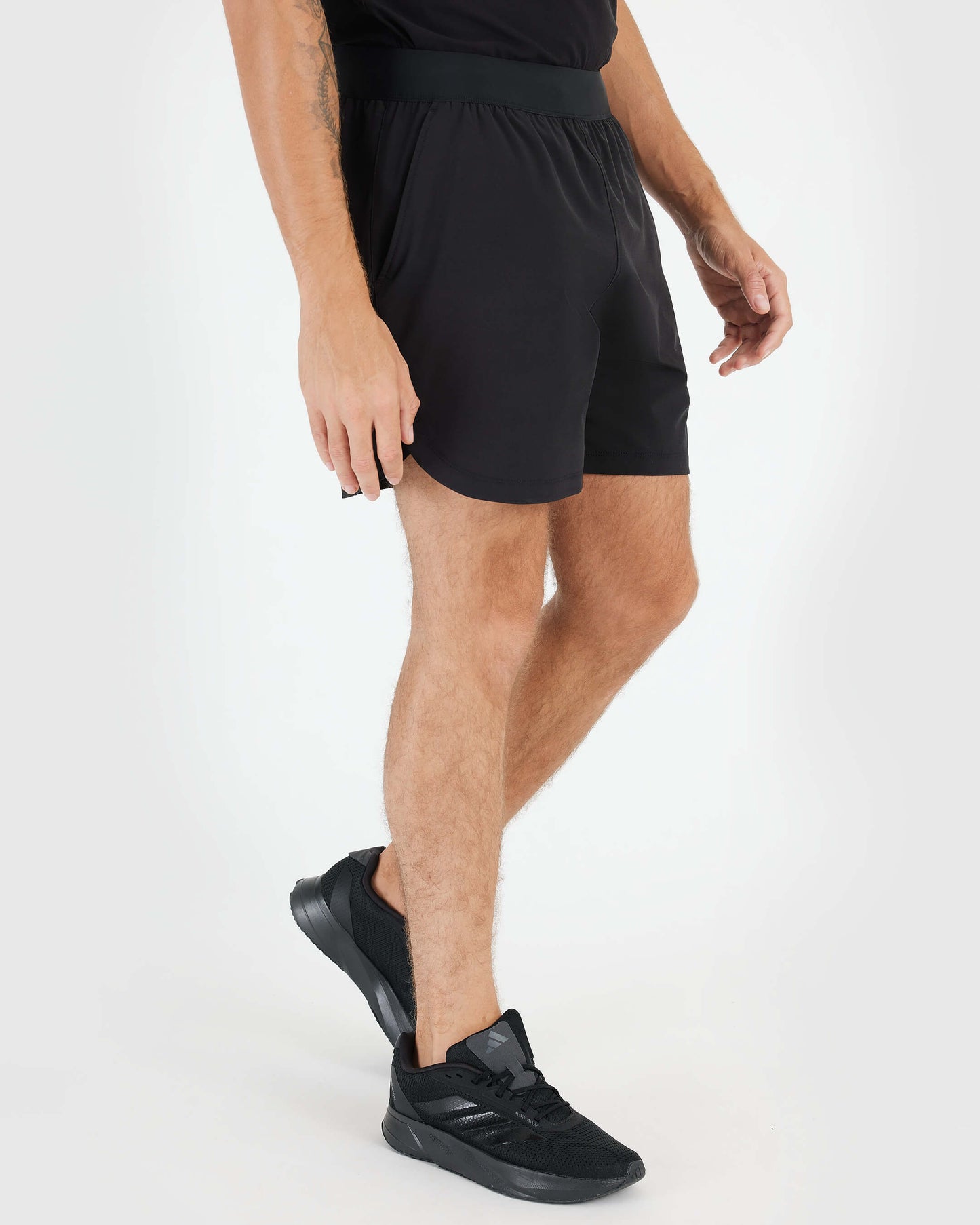 7” Black Active Training Short