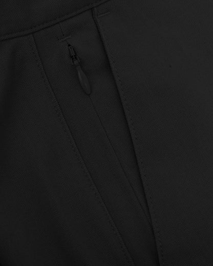 9" Black Classic Twill Shorts
