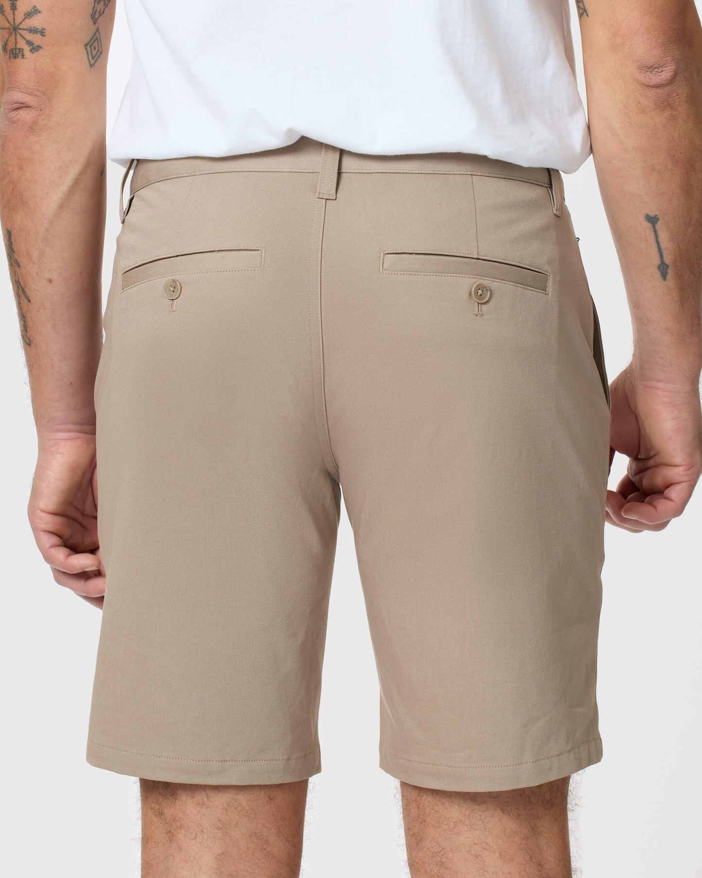 Khaki Twill Short