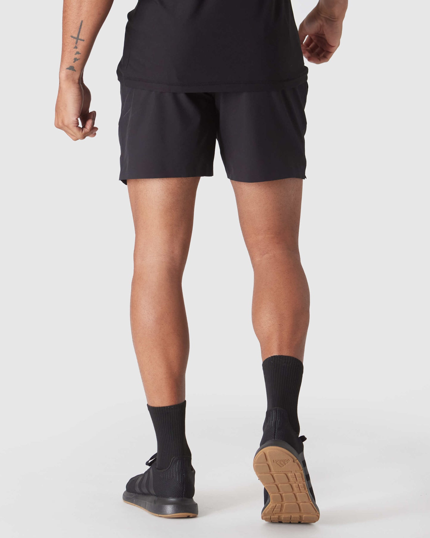 Black 2 In 1 Training Short