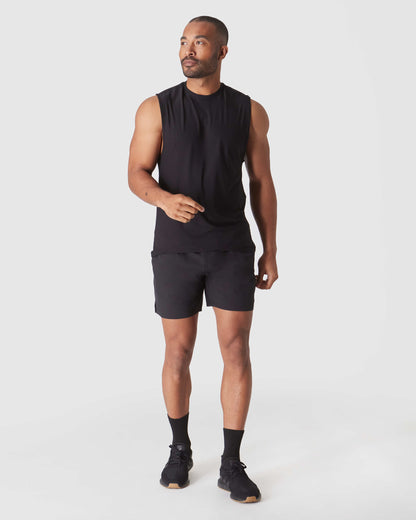 Black 2 In 1 Training Short