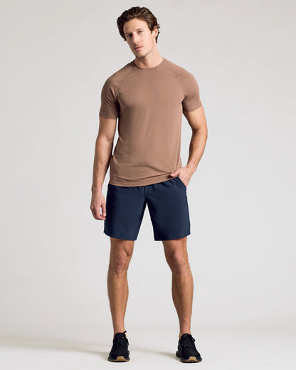 9" Navy & Carbon Active Quick Dry Shorts 2-Pack