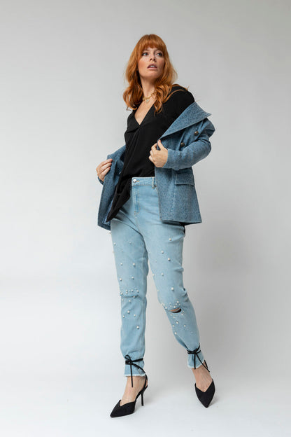 Black Soft Touch Sydney Blouse