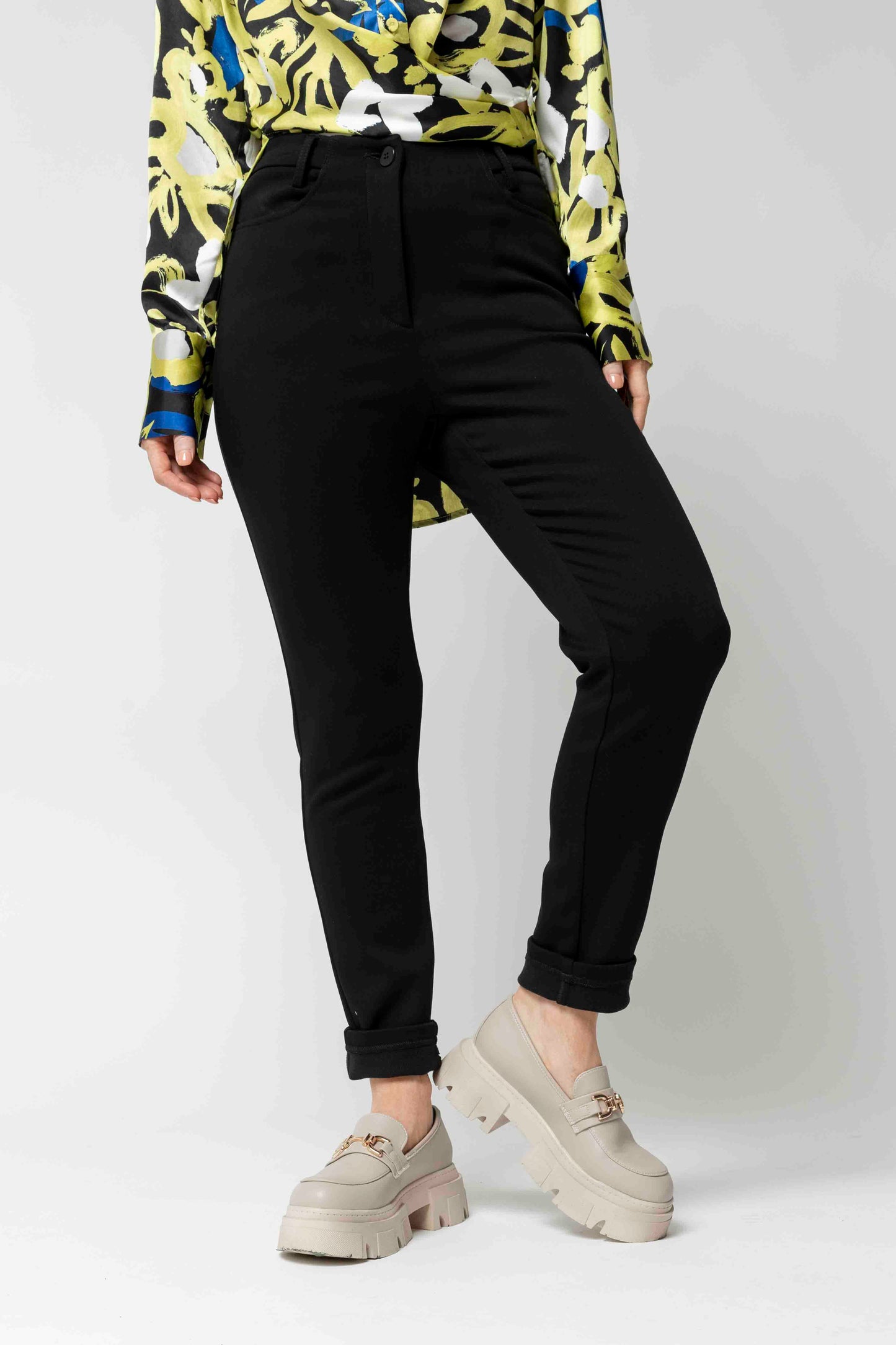 Black Sculpt Slim Leg Pant