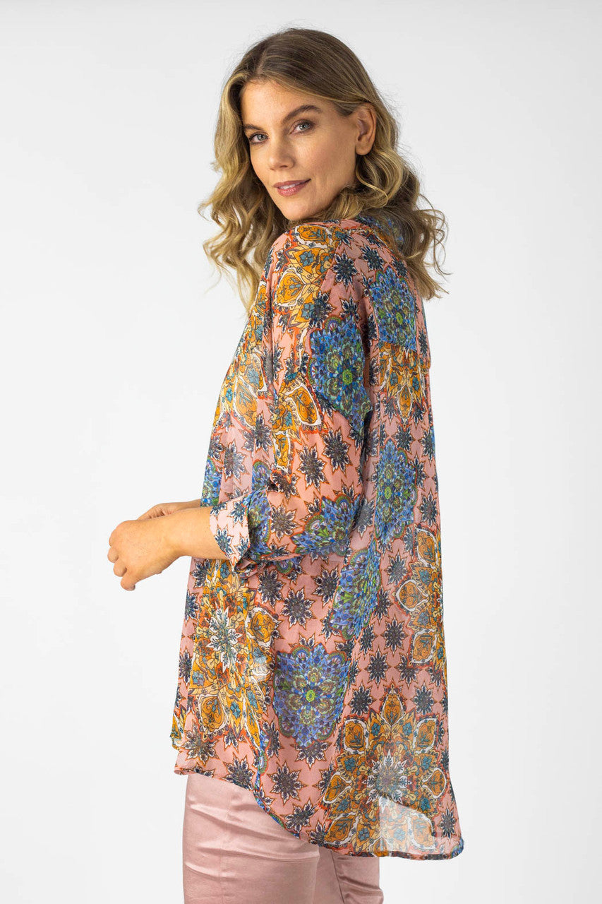 Blue Pink Blake Shirt - Final Sale