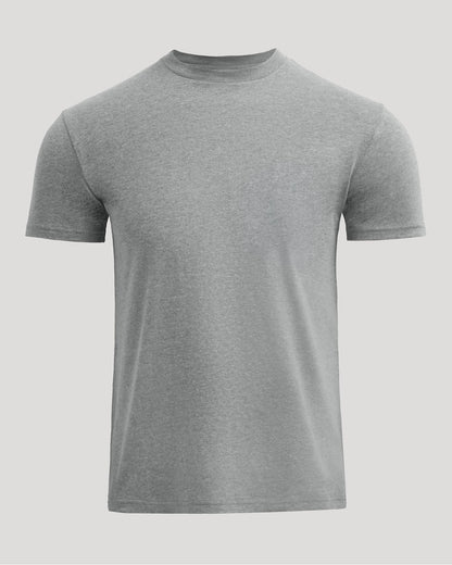 Heather Gray Short Classic Crew Neck