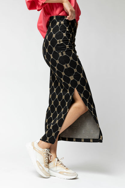Black Diamond Ponte Miracle Skirt