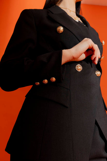 Black Sorrento Sisca Blazer