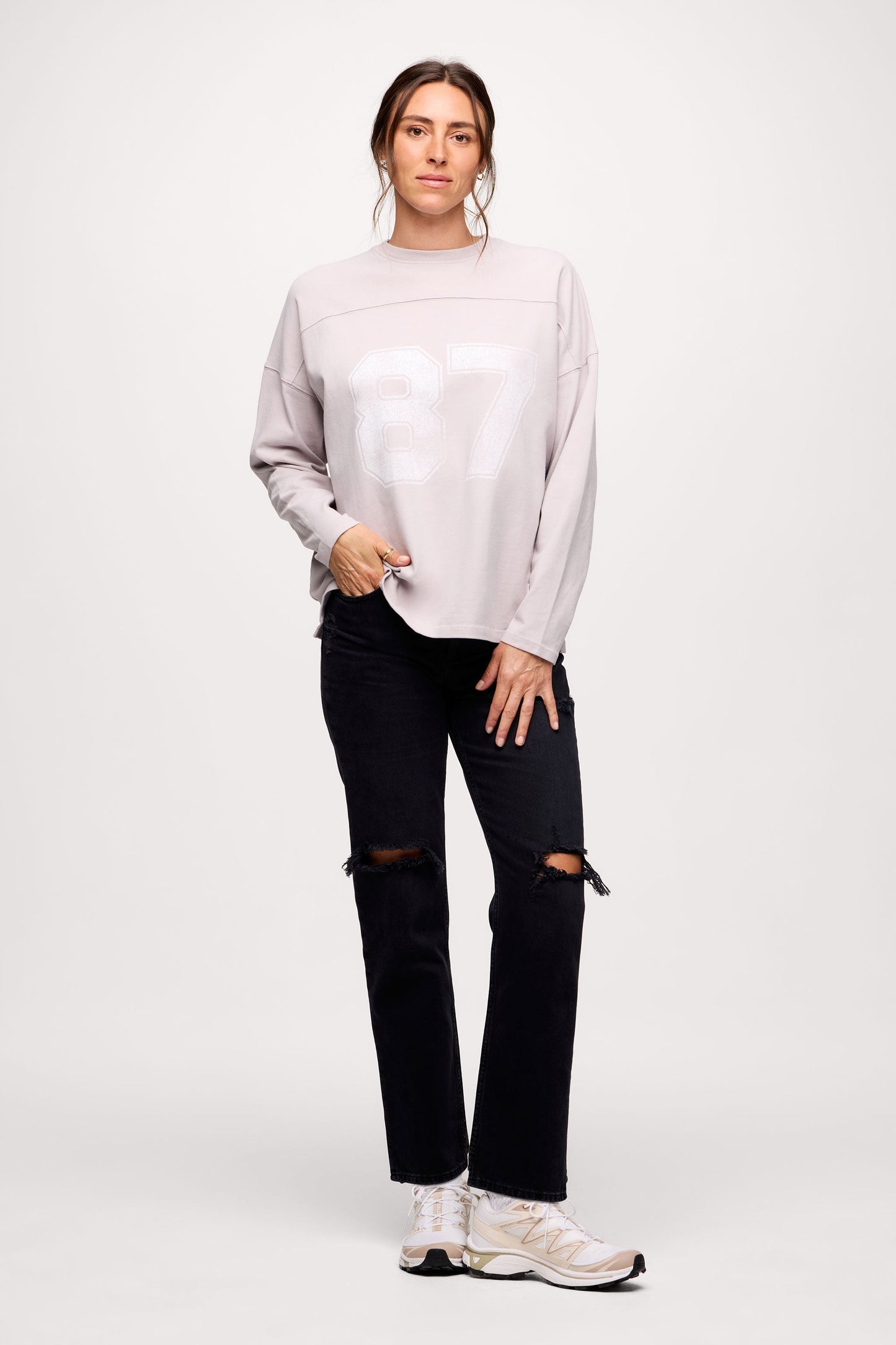 League Long Sleeve | Fog