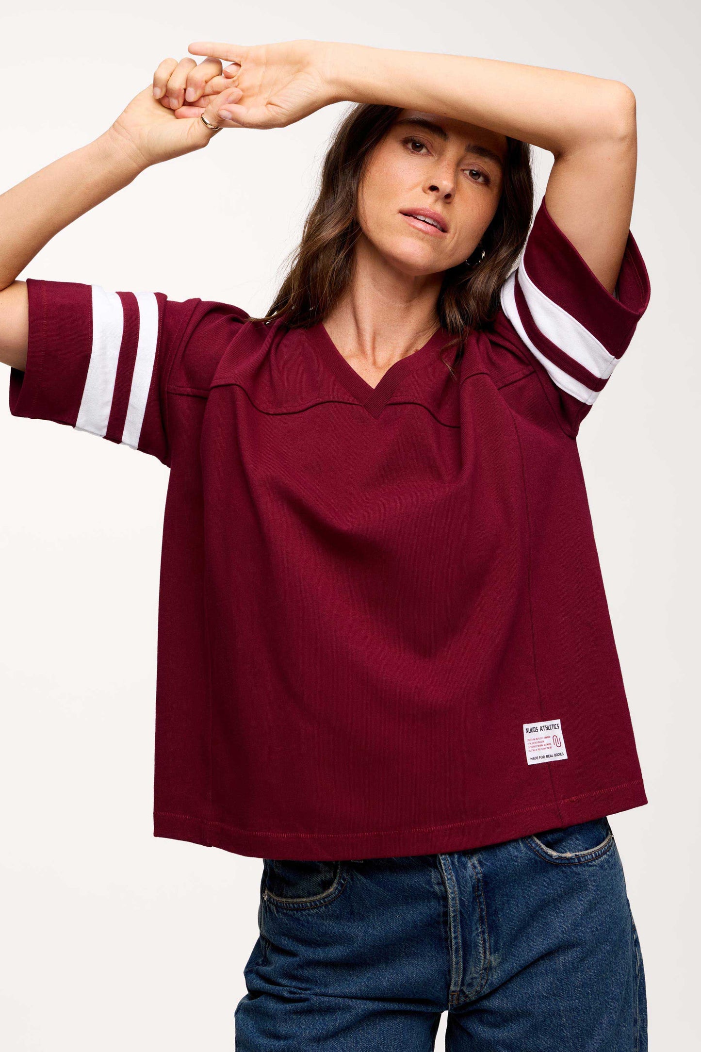 Touchdown Tee | Ruby