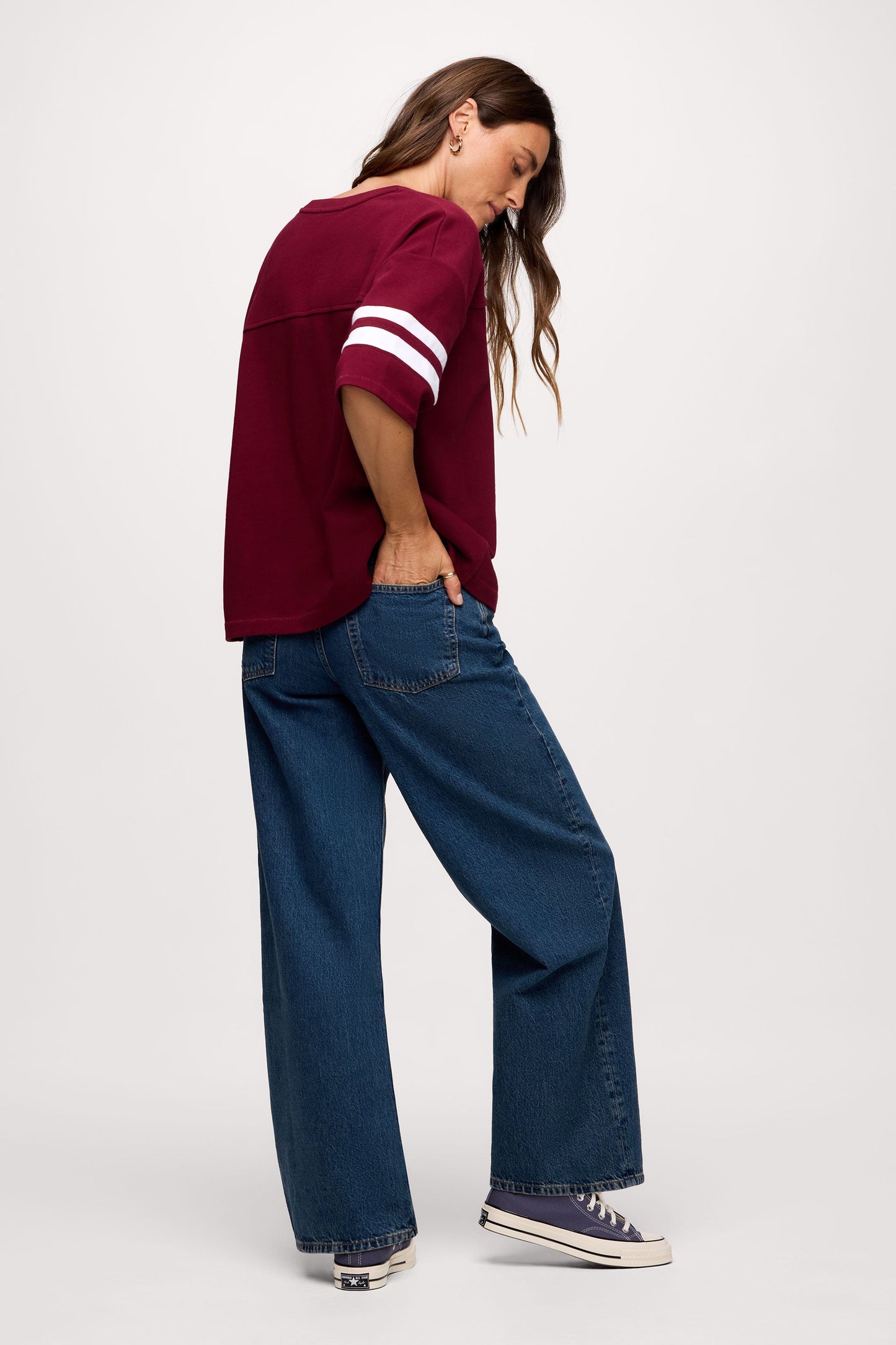 Touchdown Tee | Ruby