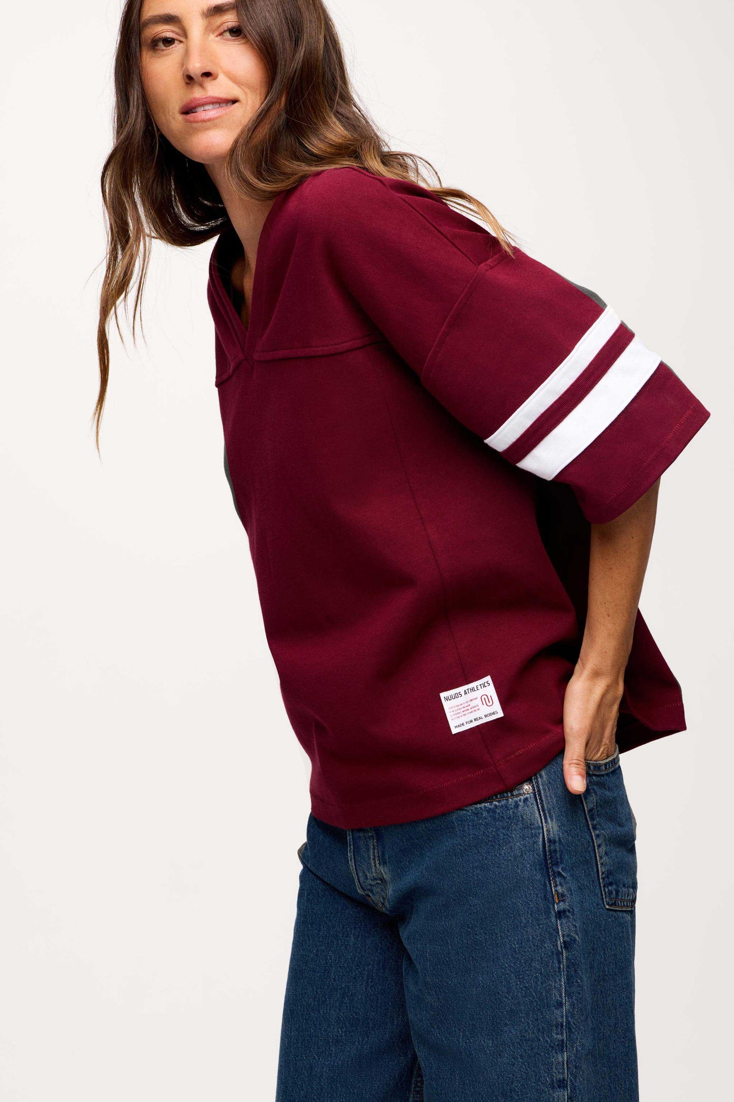 Touchdown Tee | Ruby
