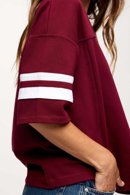Touchdown Tee | Ruby