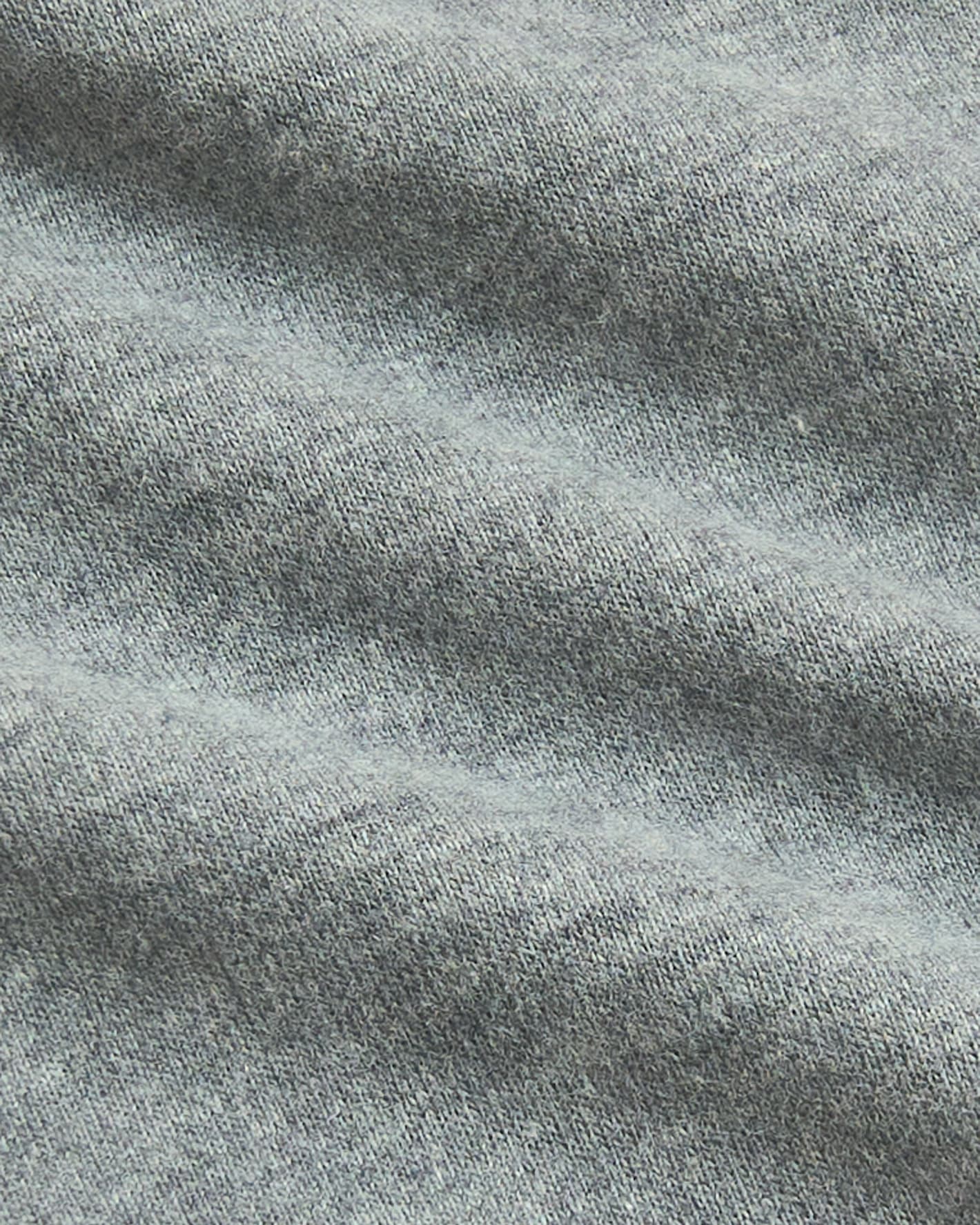 Boys' Heather Gray Classic Long Sleeve Crew Neck