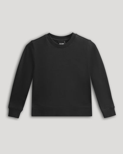 Boys' Black Fleece Crew Neck
