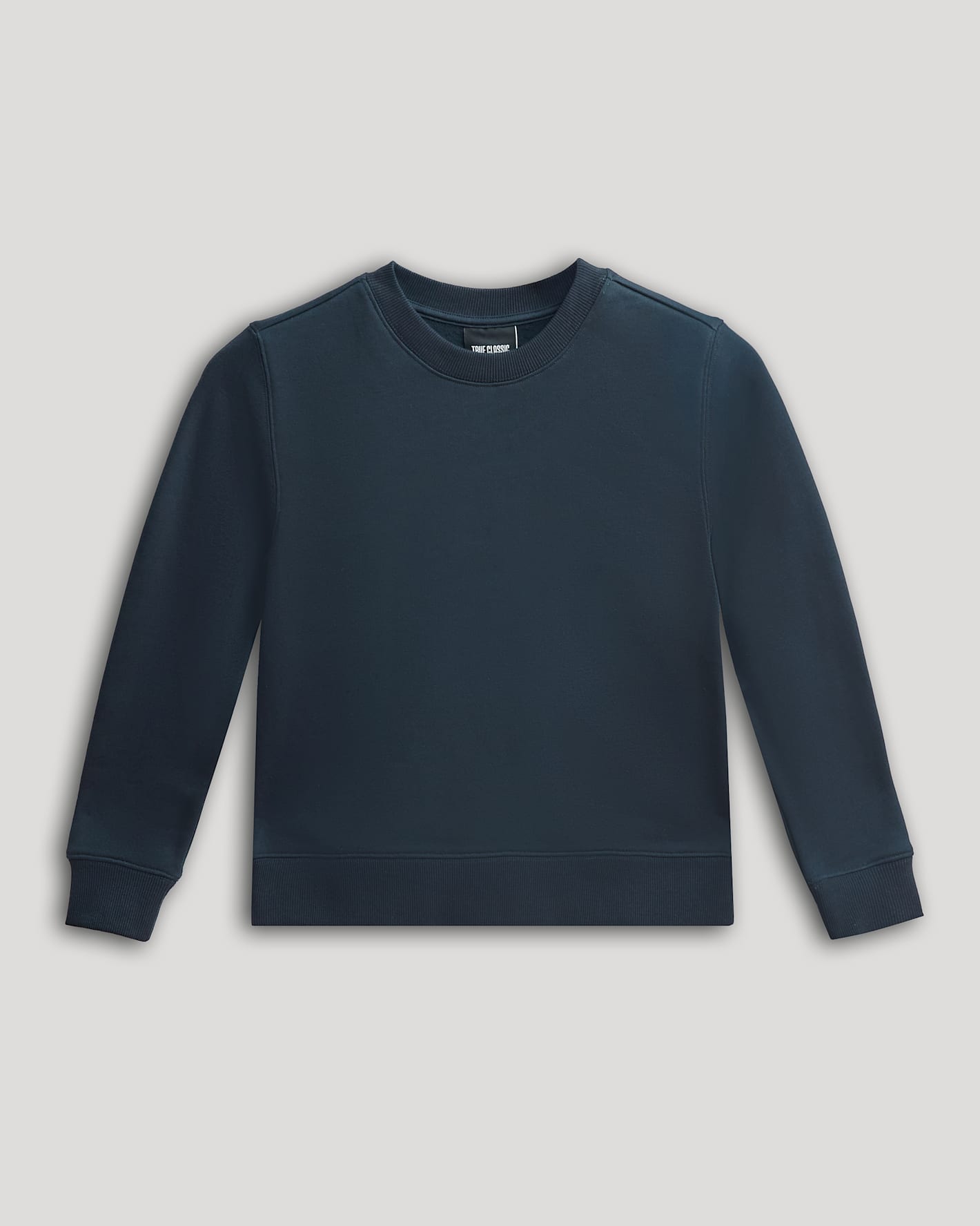 Boys' Navy Fleece Crew Neck