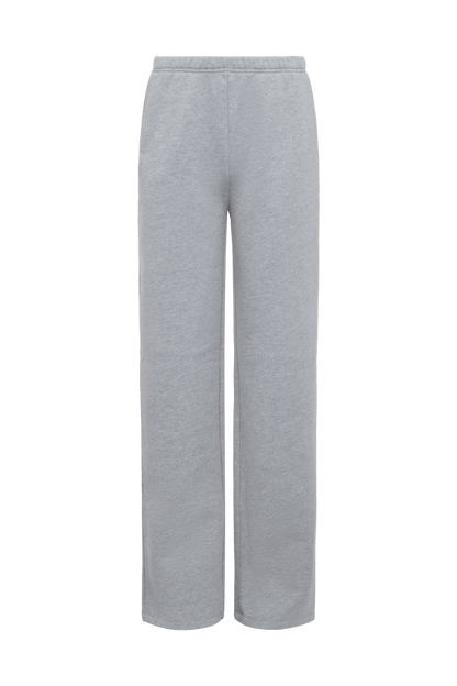 Core Fleece Wide Leg Sweatpant | Heather Grey