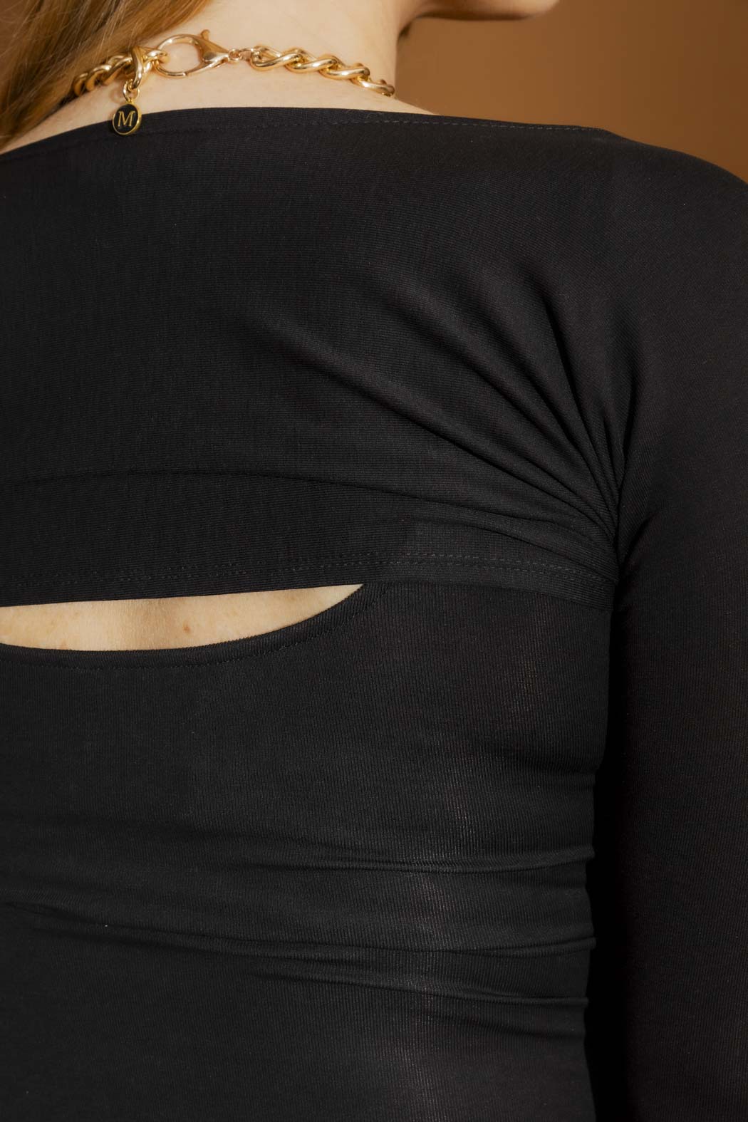 Black Tencel Shrug