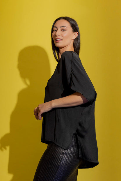 Black Bondi Top