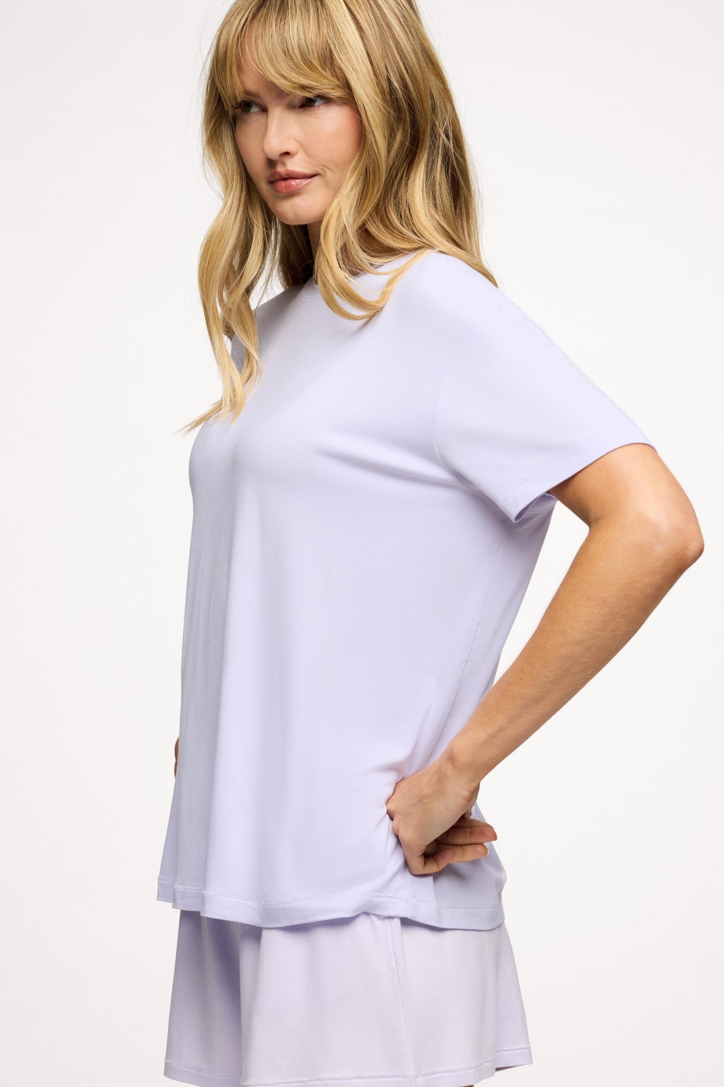 Boyfriend Pajama Tee | Lilac