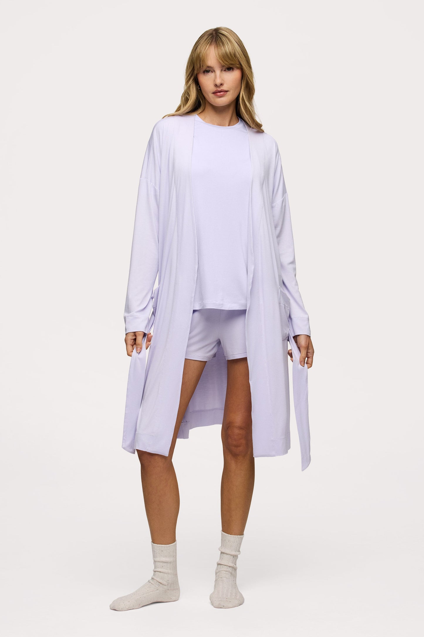 Boyfriend Pajama Tee | Lilac