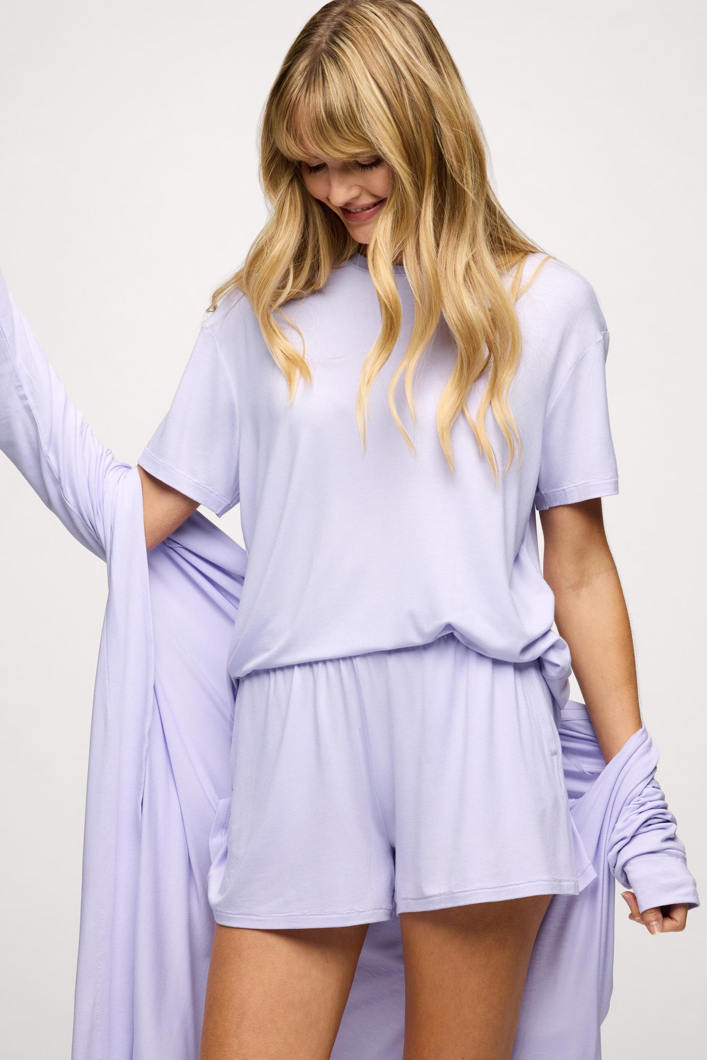 Boyfriend Pajama Tee | Lilac