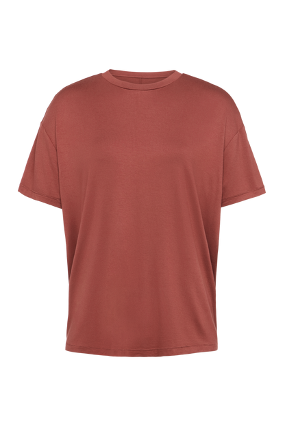 Boyfriend Pajama Tee | Mauve