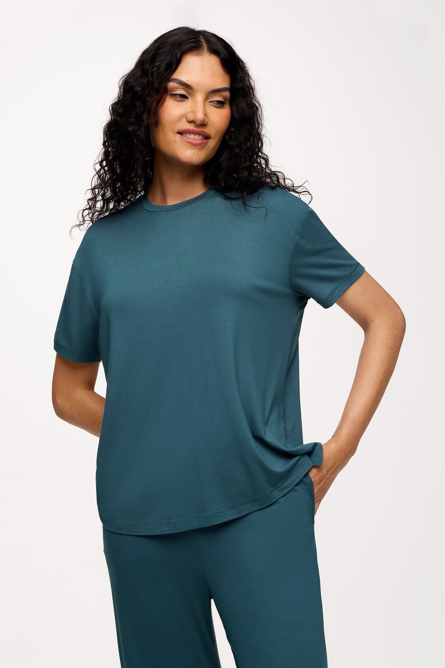 Boyfriend Pajama Tee | Ocean