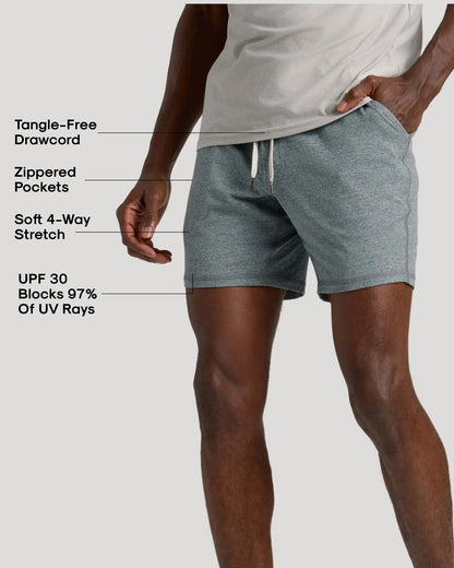 Heather Gray Active Comfort Shorts