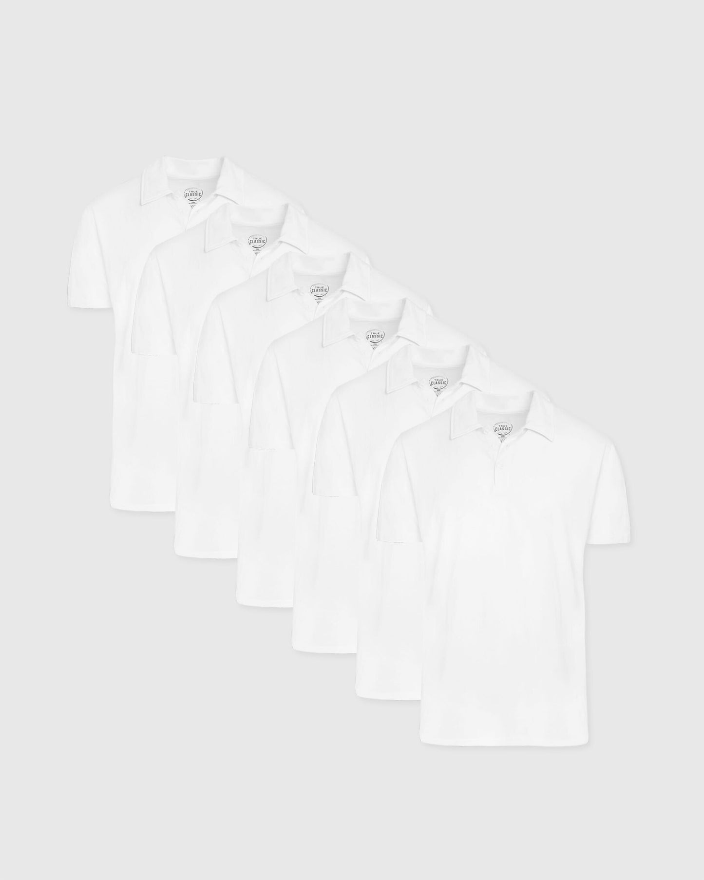 White Classic Polo 6-Pack