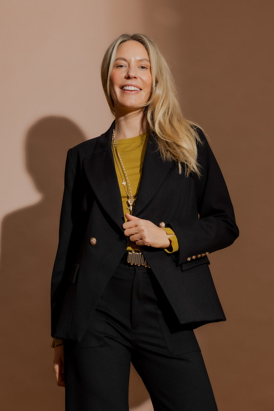 Black Ponte Sisca Blazer